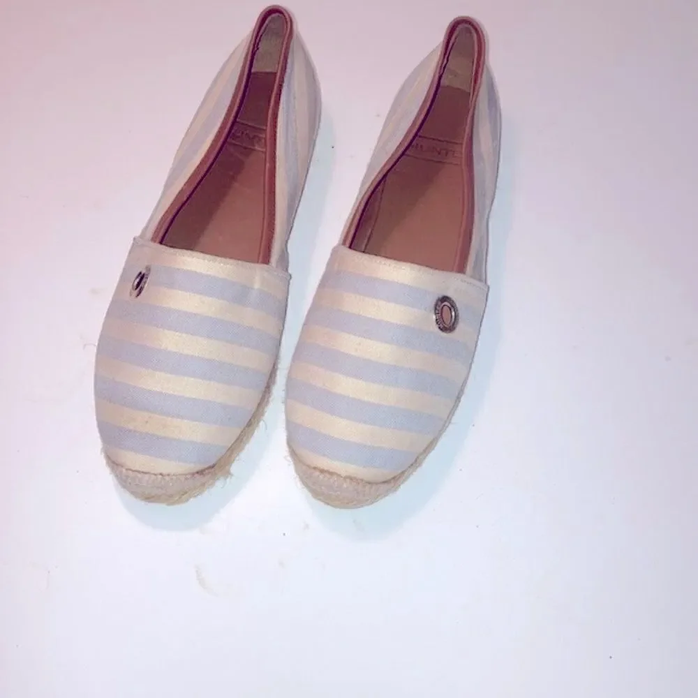 New Hunter Adler striped espadrilles
